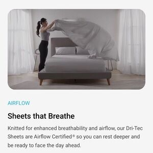 Bedgear Dri-Tec Bedding Sheets - Soft Gray